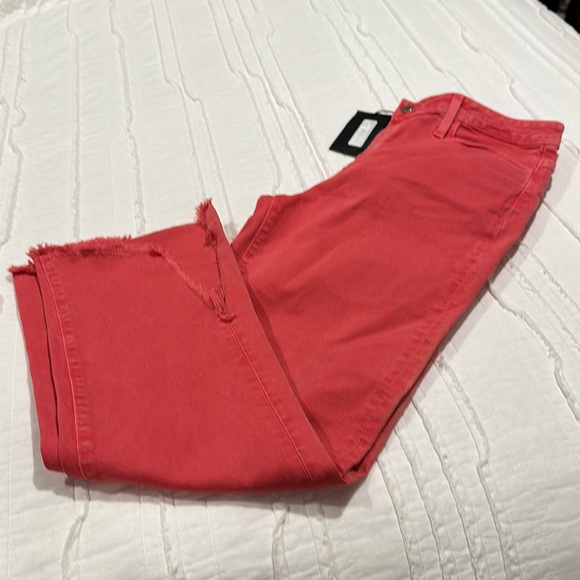 Paige Hoxton Straight Ankle High Rise Jeans 30 - Picture 2 of 6